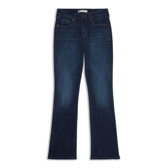 💛Levi's 515 Dark Blue Wash Bootcut Jeans Size 10/30 - Picture 1 of 10